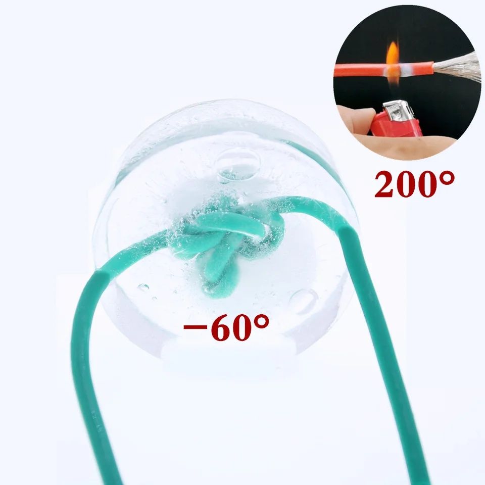 Кабель 12AWG провод в силиконовой изоляции красный/черный