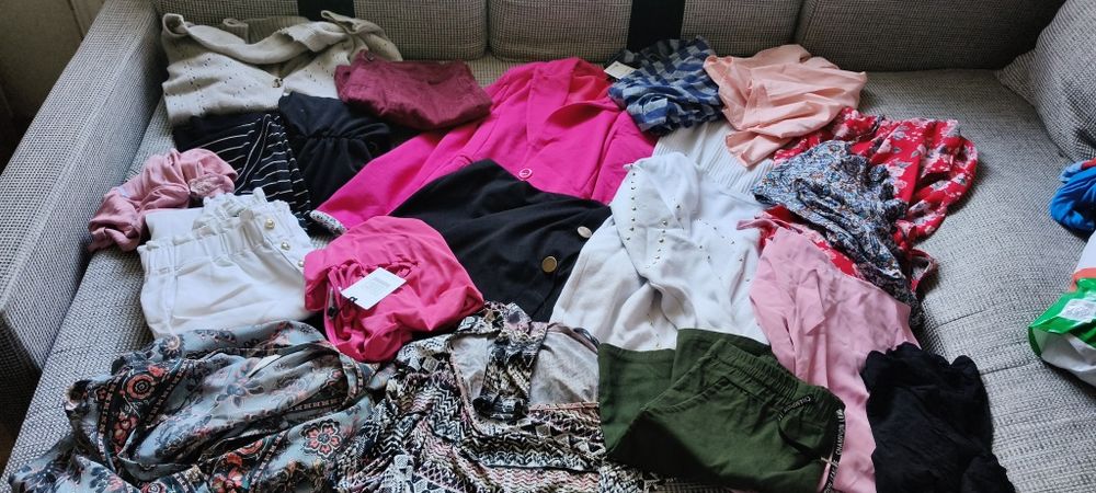 Paka ubrań damskich S/M stan bdb