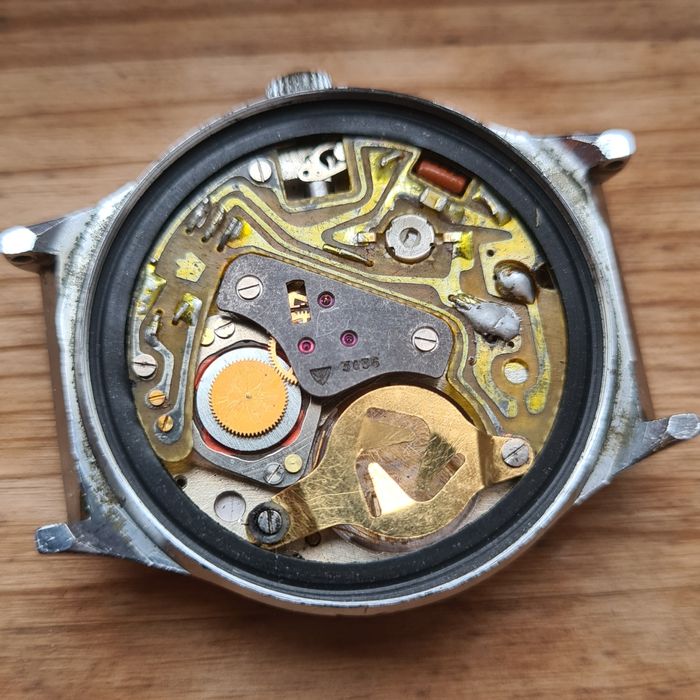 Zegarek czajka vintage quartz lata 70 cccp ZSRR ussr