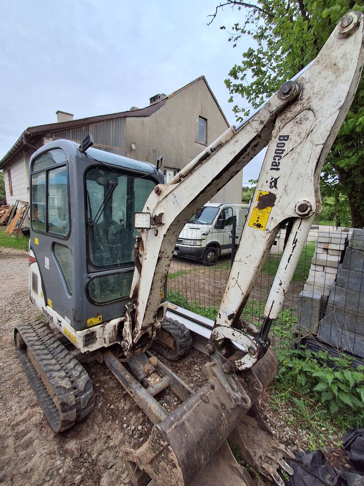 Minikoparka Bobcat e16 2012