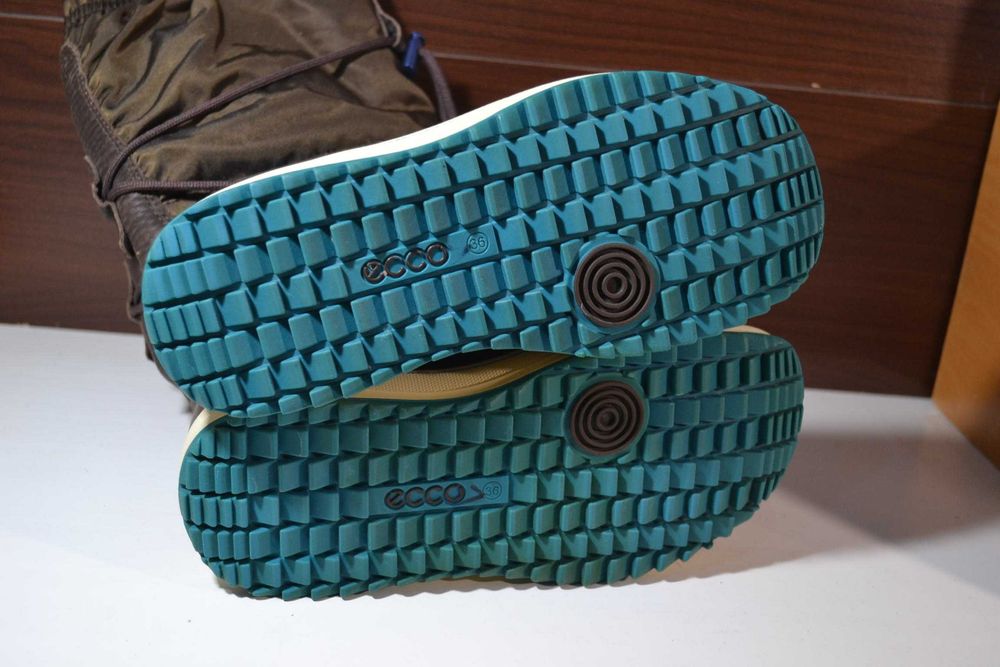 ecco 36р зимние сапоги , ботинки термо. сноубутсы снегоступы gore-tex