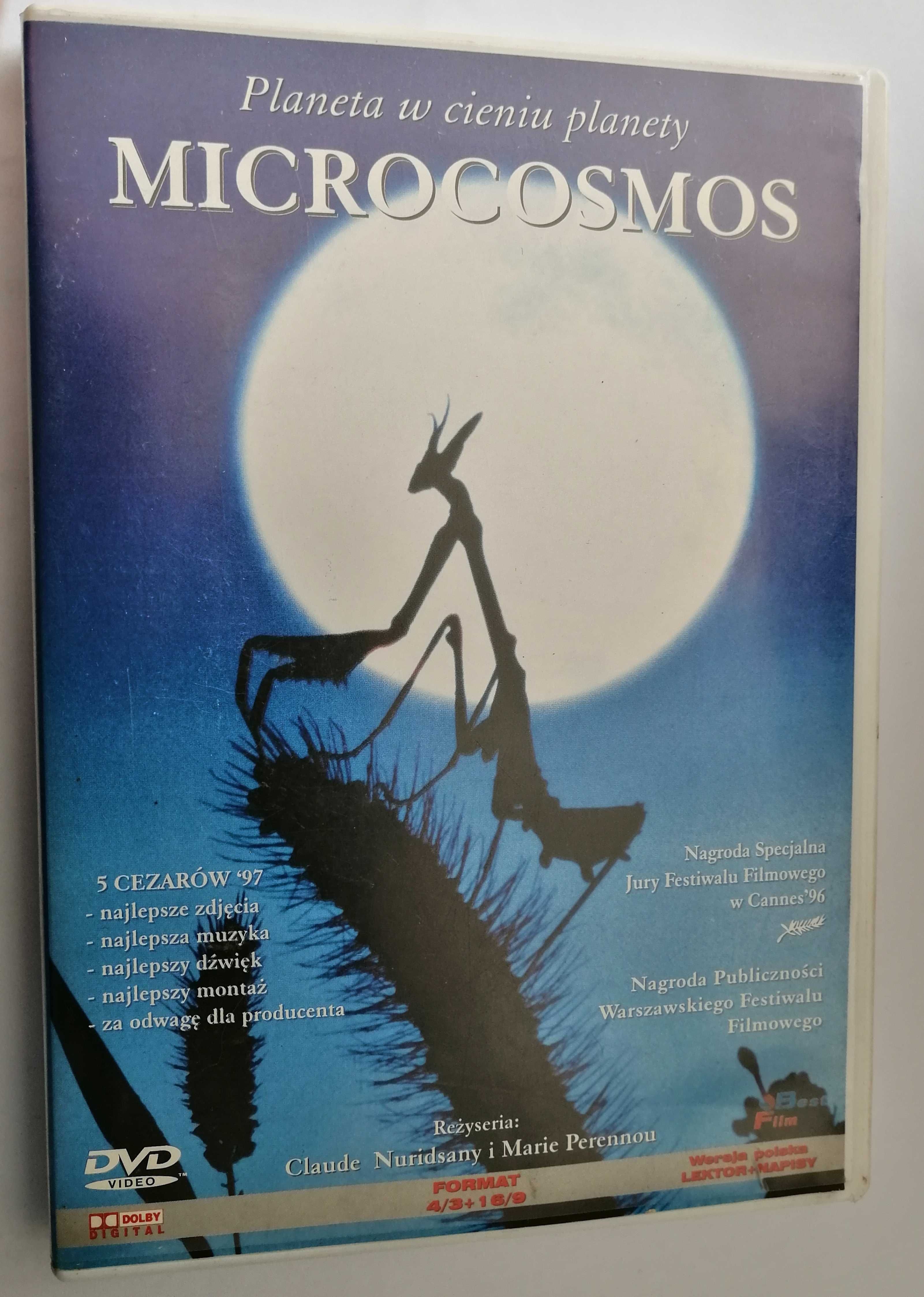 Microcosmos Planeta w cieniu planety plus Mieszkańcy Trawy DVD zestaw