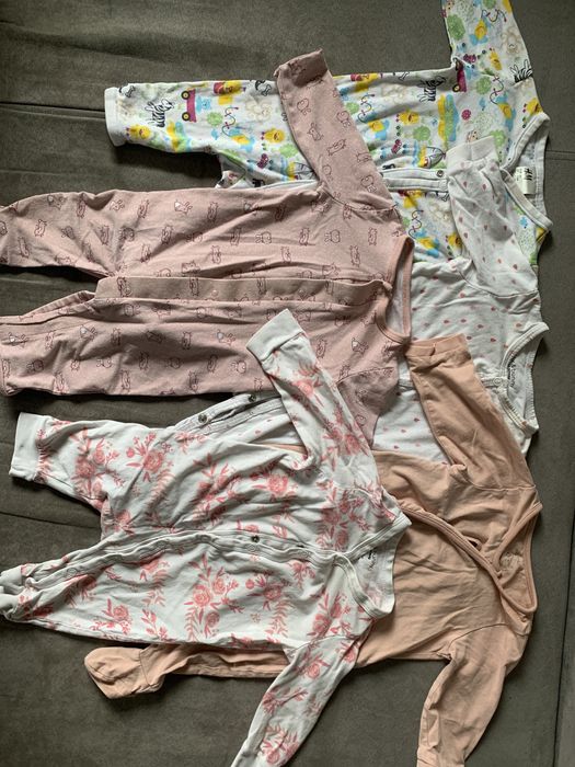 Pajacyki dla dziewczynki 62/68