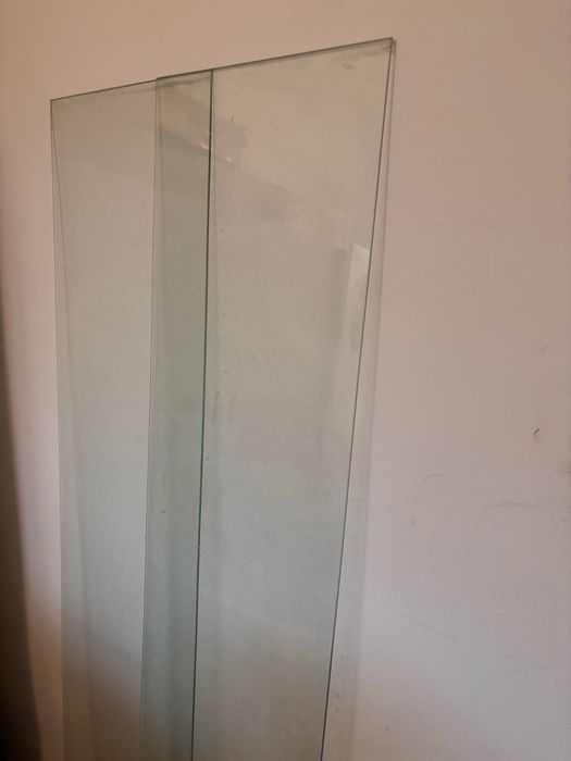 Szyby do kabiny prysznicowej 2x 183x33cm