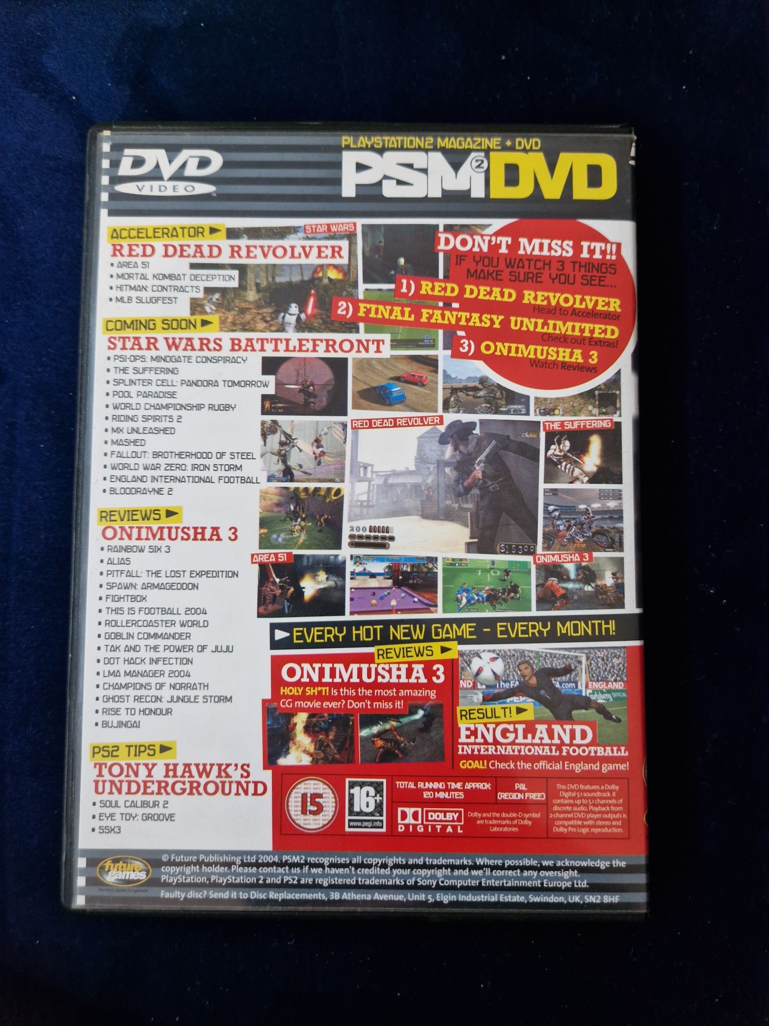 Playstation 2 magazine DVD ps2 48