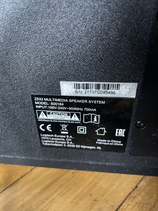 Głośniki + subufer logitech