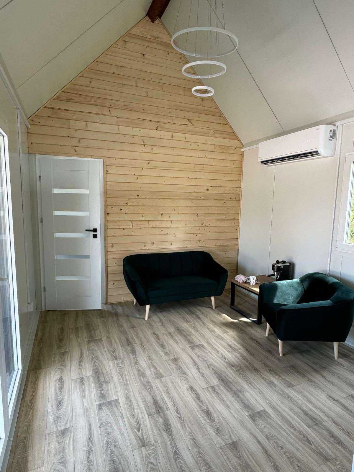 Domek letniskowy/całoroczny 10x3,5 (35m2) - wyposażony