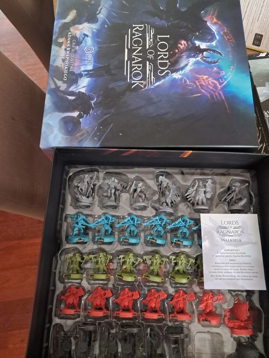 Lords of Ragnarok edycja Kickstarter PL + Stretch Goale+ Walkiria gra