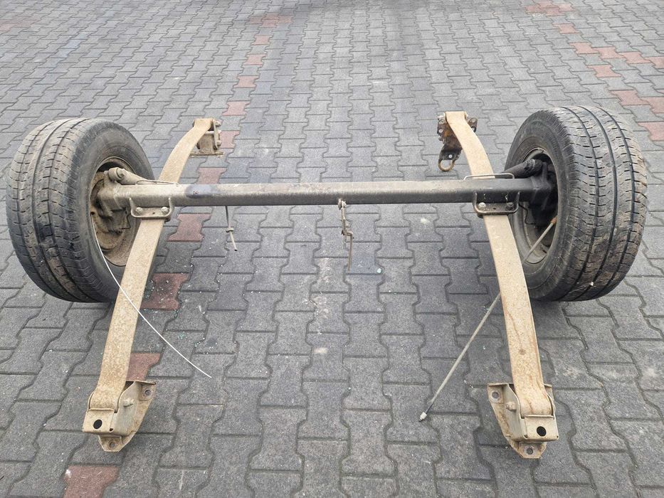 Oś tylna przyczepka resory koła zestaw Ducato Boxer Jumper