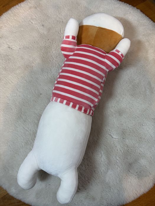 Maskotka pies akita 60cm maskotka pies shiba piesek pluszowy miś 60