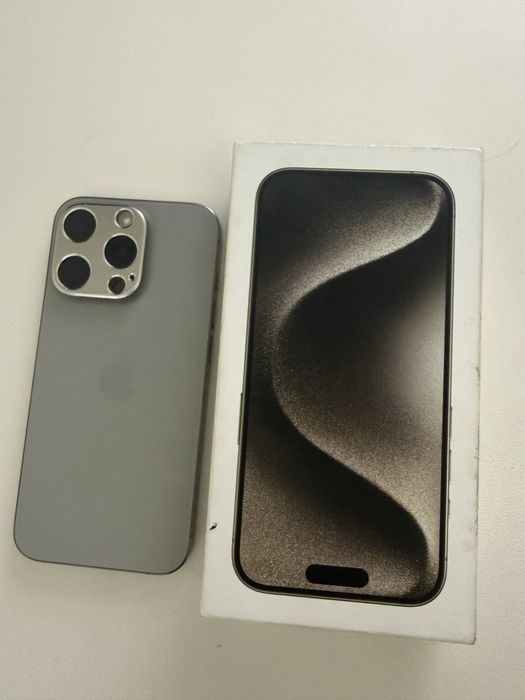 Iphone 15pro szary stan idealny
