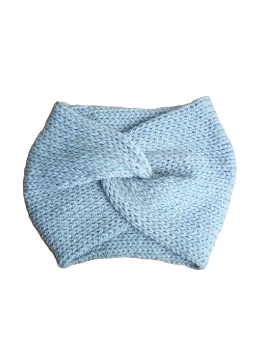 Opaska Handmade turban Węzeł szeroka Podwójna Jesień Zima Dwuwarstwowa