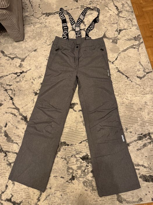 DAMSKIE SPODNIE BRUGI M szare salon polecam