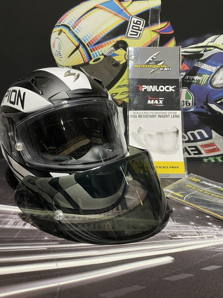 Мотошолом шлем Scorpion Exo-2000 (agv shoei shark hjc xlite ls2 mt)