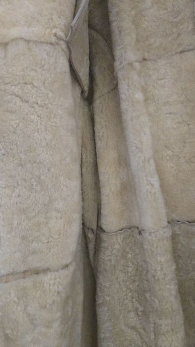 Дублянка тепла з овчини з хутром всередині