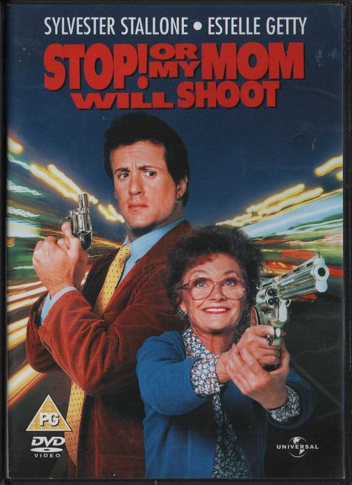 Dvd Pára! Ou a Mamã Dispara - comédia - Sylvester Stallone