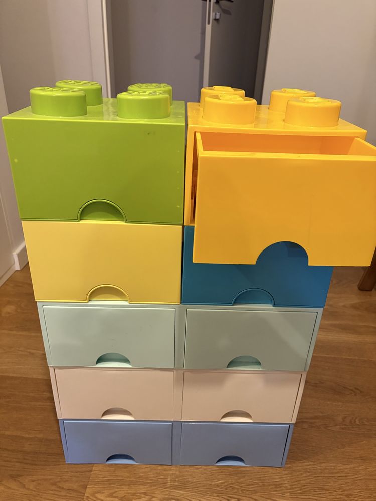 Zestaw pojemnikow Lego Brick