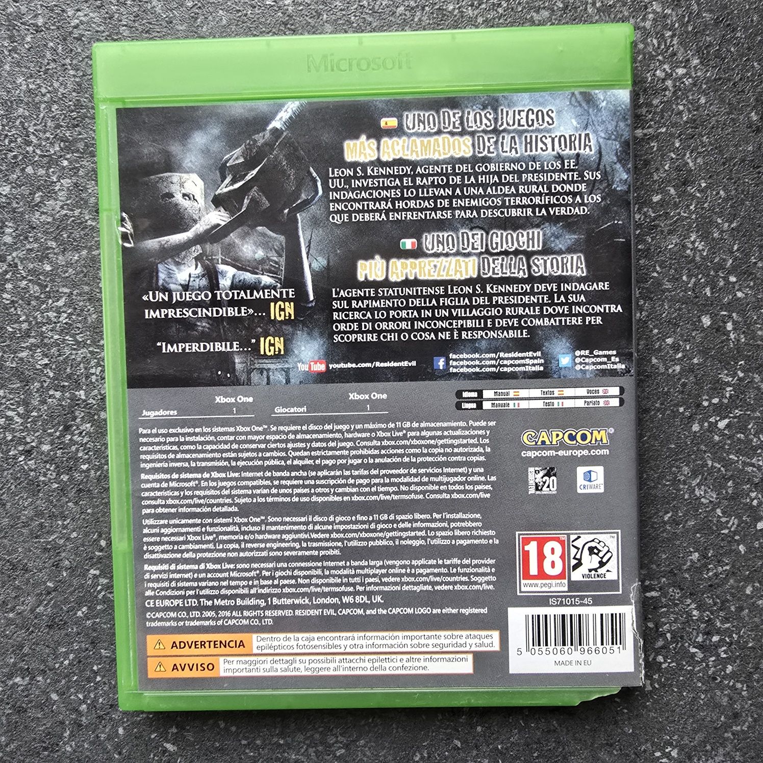 Resident Evil 4 xbox one