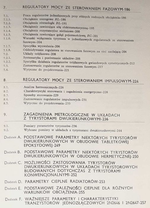 Układy z tyrystorami dwukierunkowymi - Luciński 1982
