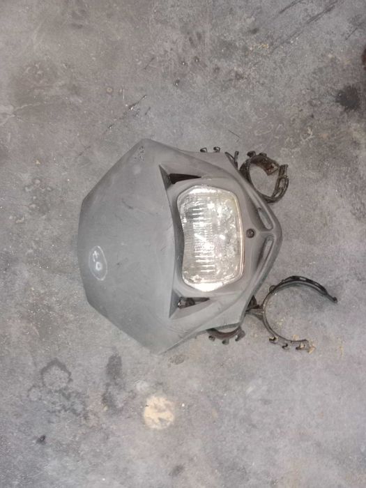 owiewka przód przednia z lampą cross street enduro tuning czasza
