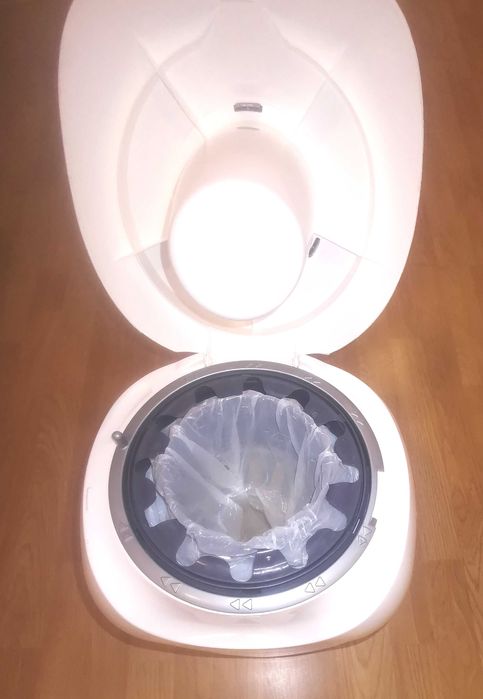 Esterilizador + aquecedor de biberões e balde para fraldas anti-odor