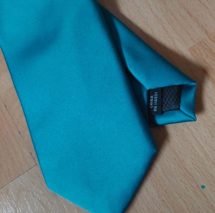 Krawat męski morski marki Joseph & Feiss Gold