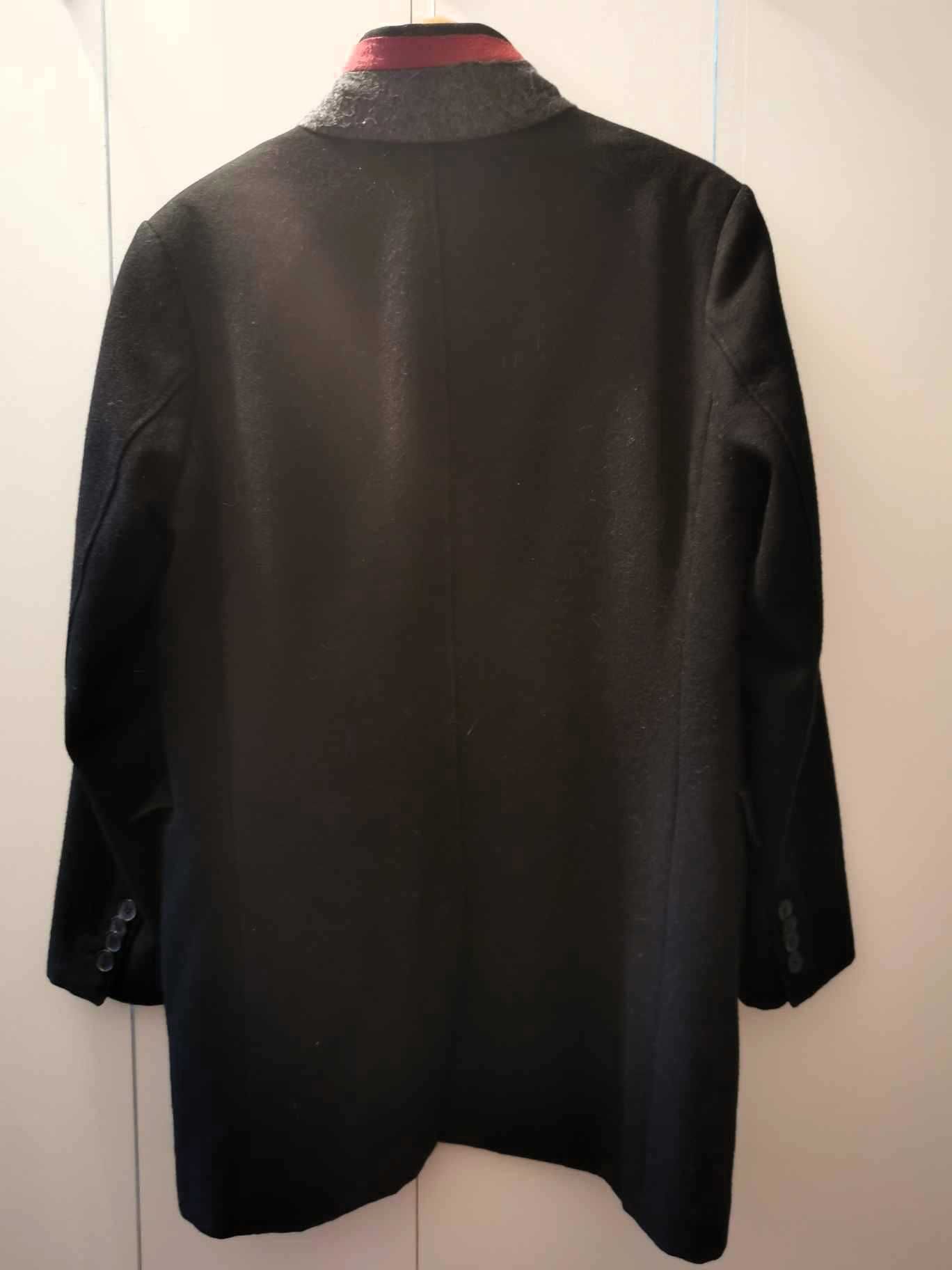 Sobretudo preto Zara de homem