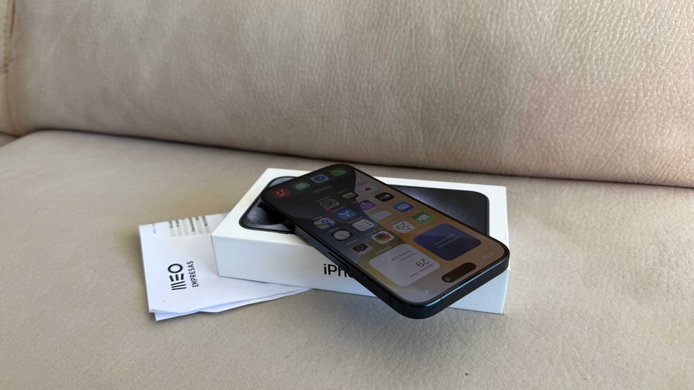Vendo troco iPhone 15 Pro 128Gb C/Fatura e Garantia Apple