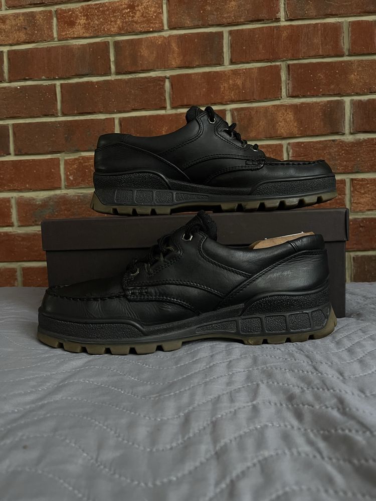 Męskie Buty Półbuty Skórzane Ecco Track 25 Low GTX roz 43 - Zadbane !