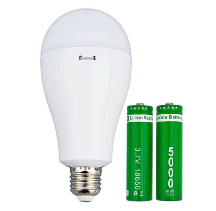 Аварийная светодиодная лампа 20W с аккумулятором 18650 опт и роздриб