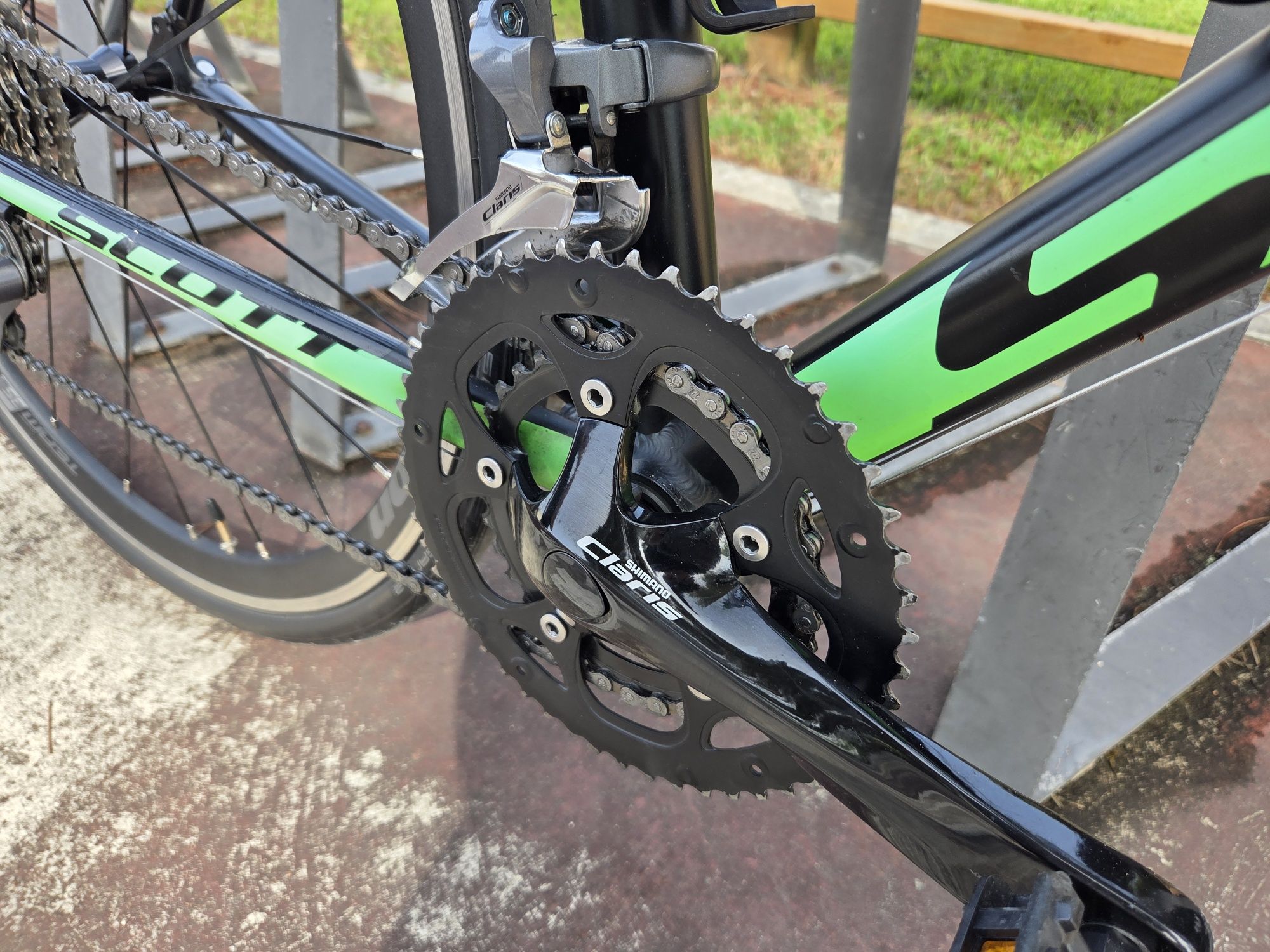 Scott speedster XS (49") com rodas Vision team 35
