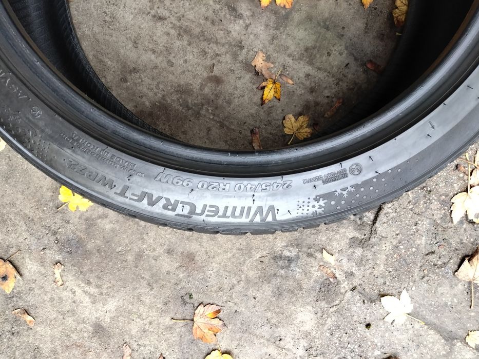 4szt opony, 2x245/40R20 i 2szt 275/35R20 KUMHO, 2021 rok