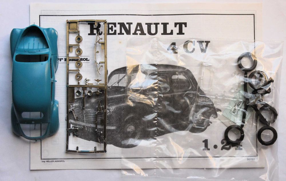Renault 4 cv Heller Kit 1/24