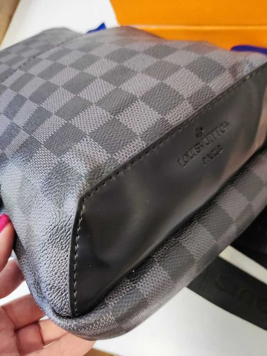 Torebka torba LOUIS VUITTON Plecak Worek damski męski, skóra nowy