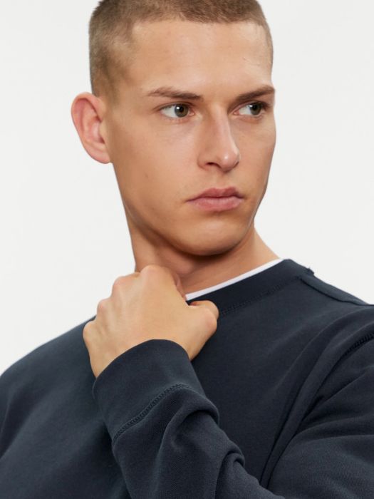 Світшот BOSS M, L Westart 50509323 Cиній Relaxed Fit