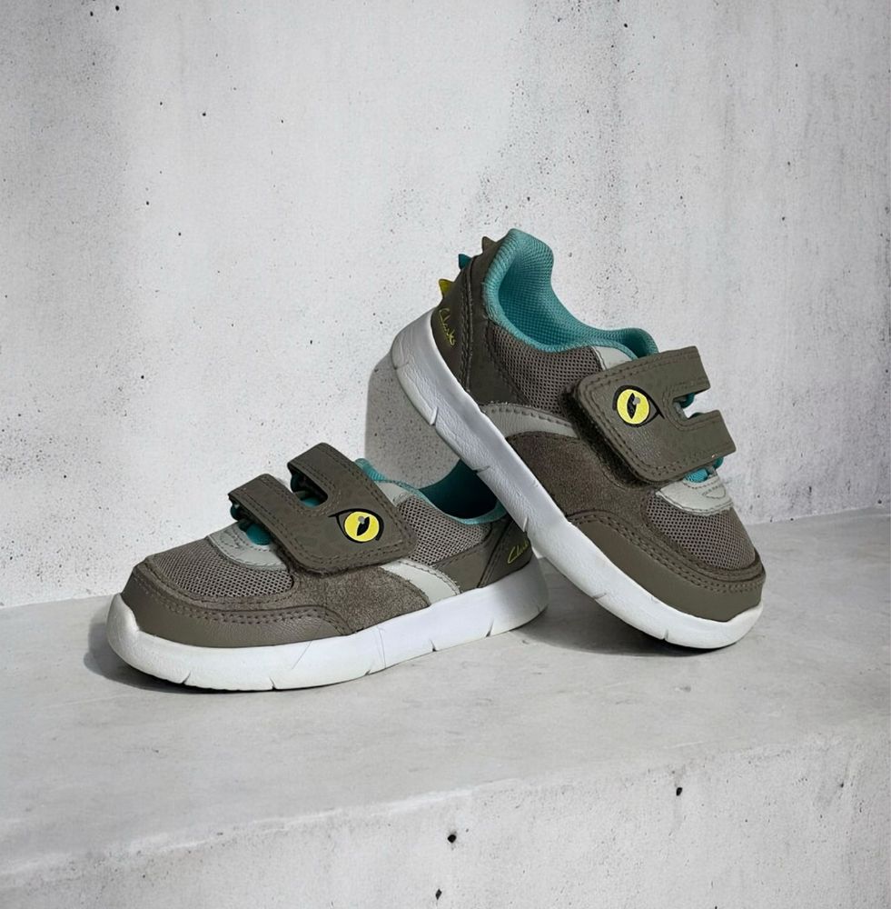 шкіряні кеди, кросівки Clarks для хлопчика