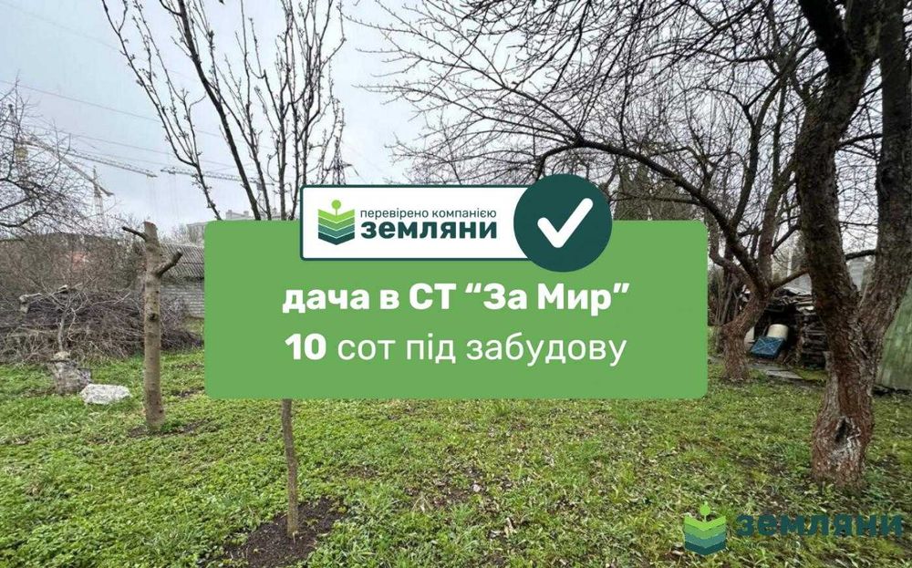 Продається дачна ділянка 10 сот СТ "За Мир" (3)