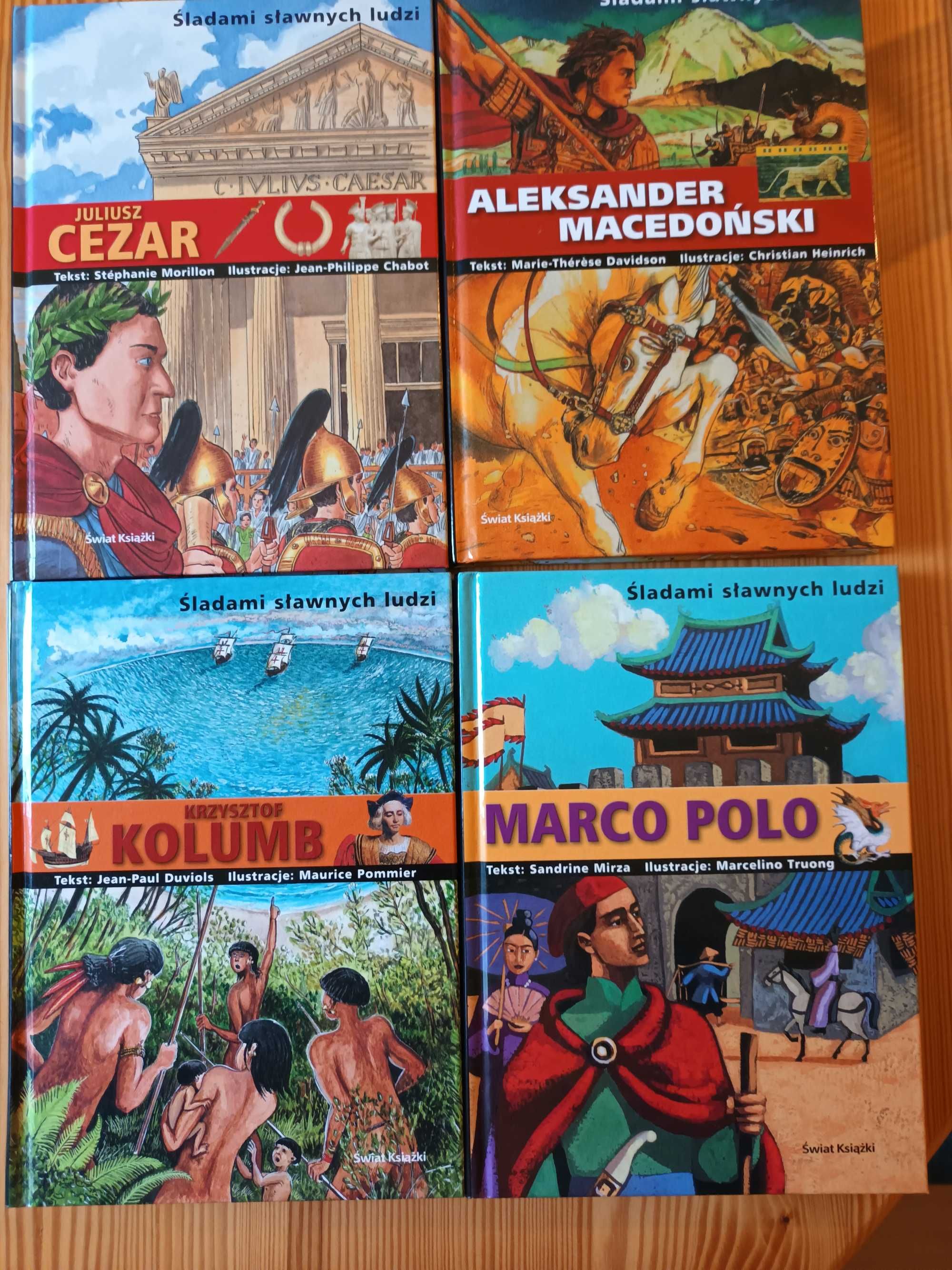 Kolumb Marco Polo Aleksander Macedoński Cezar