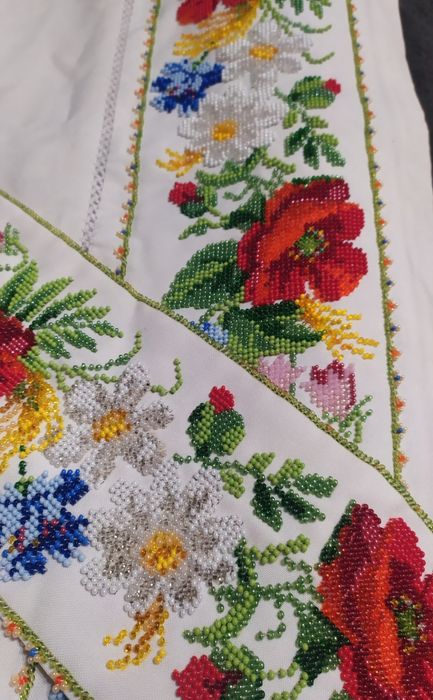 Пролам вишите плаття бісером( чеським! Ручна робота!)