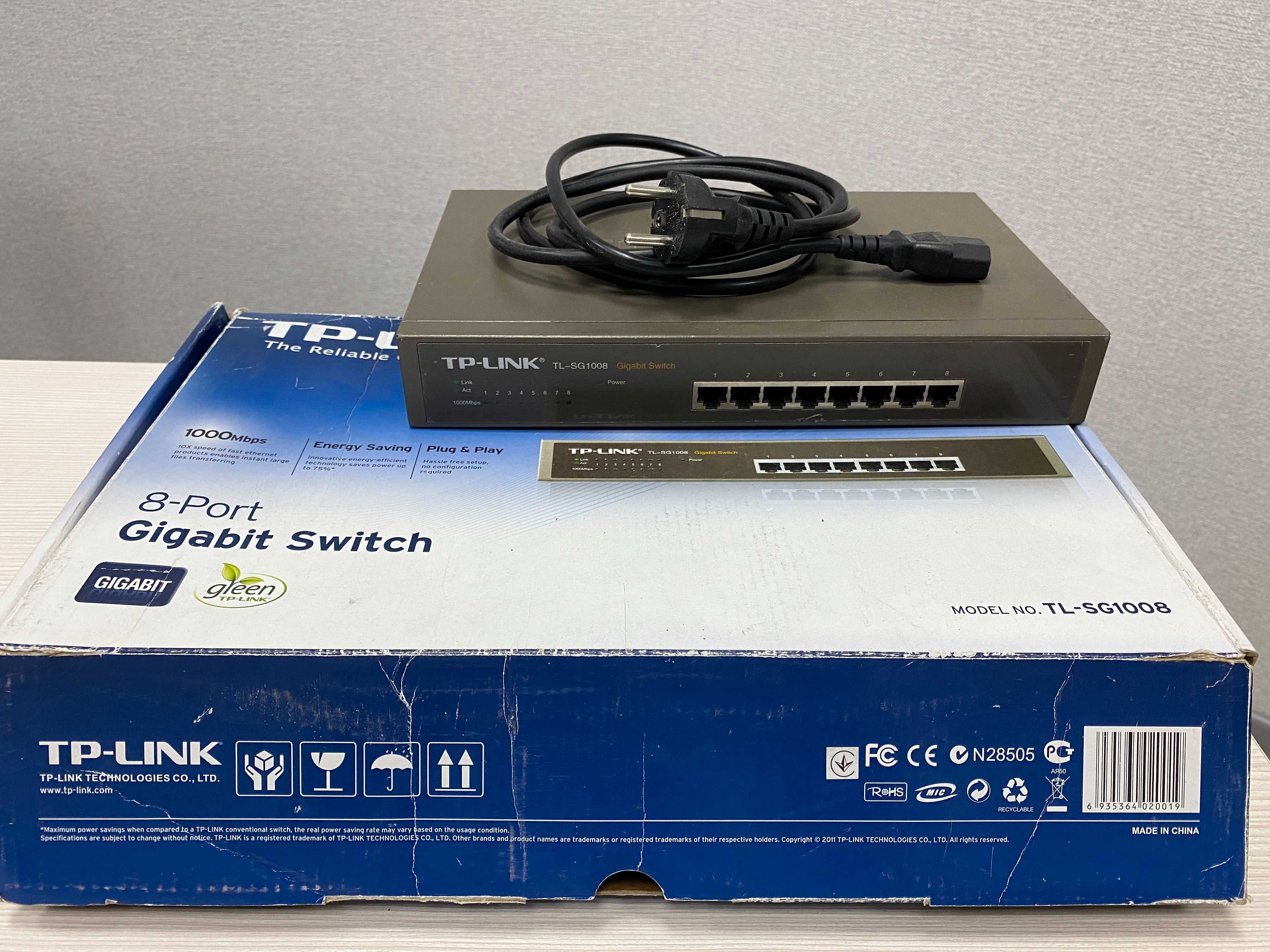 Switch Tp-Link, D-Link, DELL, Asus, Zyxel