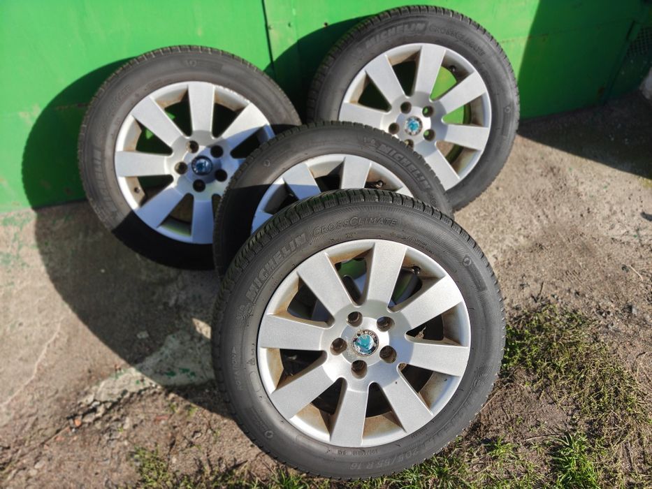 Koła Wielosezonowe SKODA Michelin CROSCLIMATE 205/55R16 5x112 VW Seat