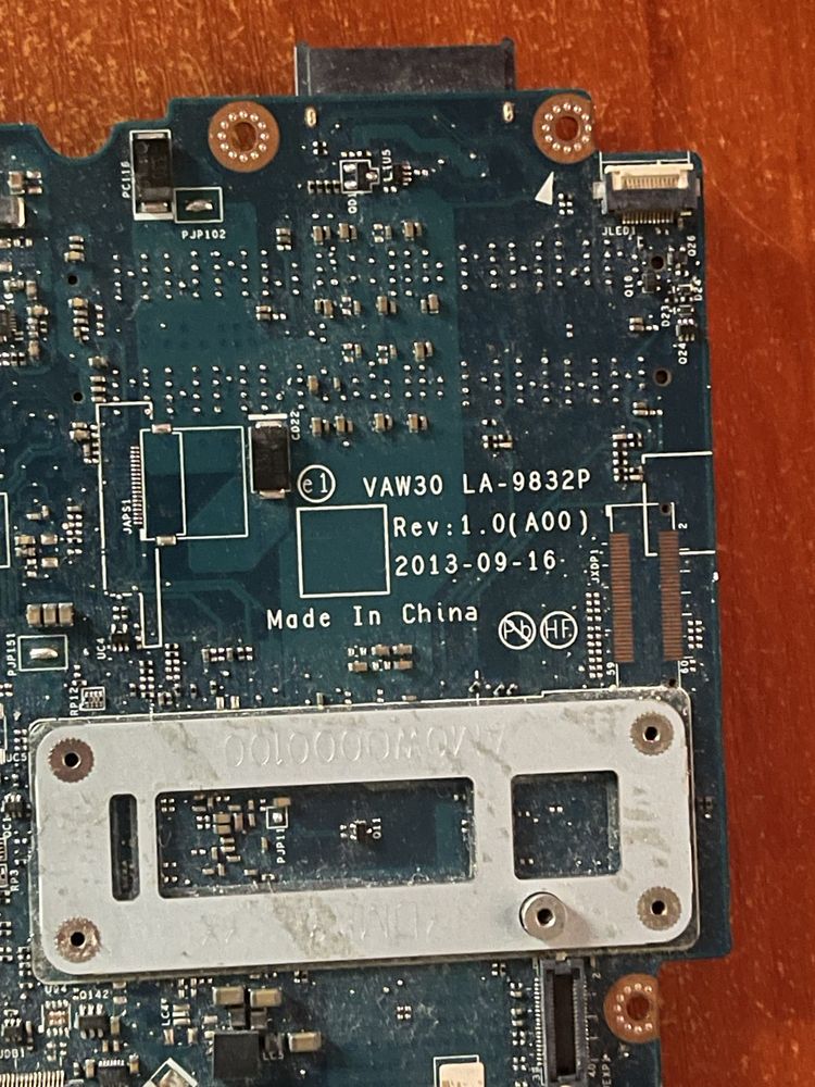 Uszkodzona płyta główna Dell LA-9832P x2 | E5440