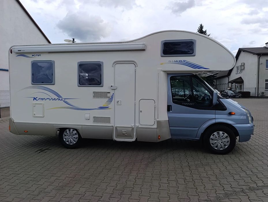 Ford Transit  Ford Transit Kamper RIMOR AGF77S3 2010r 2,2 TDCI 6 osób Solar klima