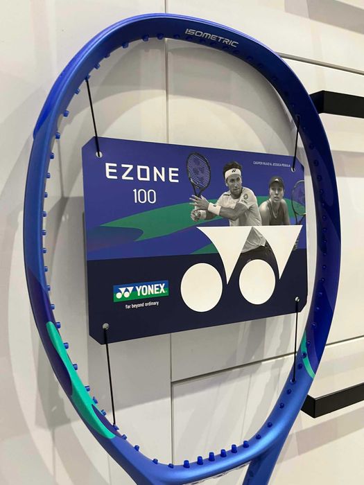 Rakieta tenisowa Yonex Ezone 100 Blast Blue 300g (2025) rączka 2