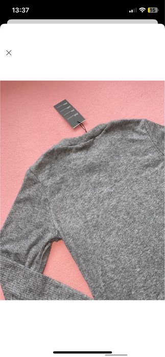 Трендове трикотажне плаття в рубчик