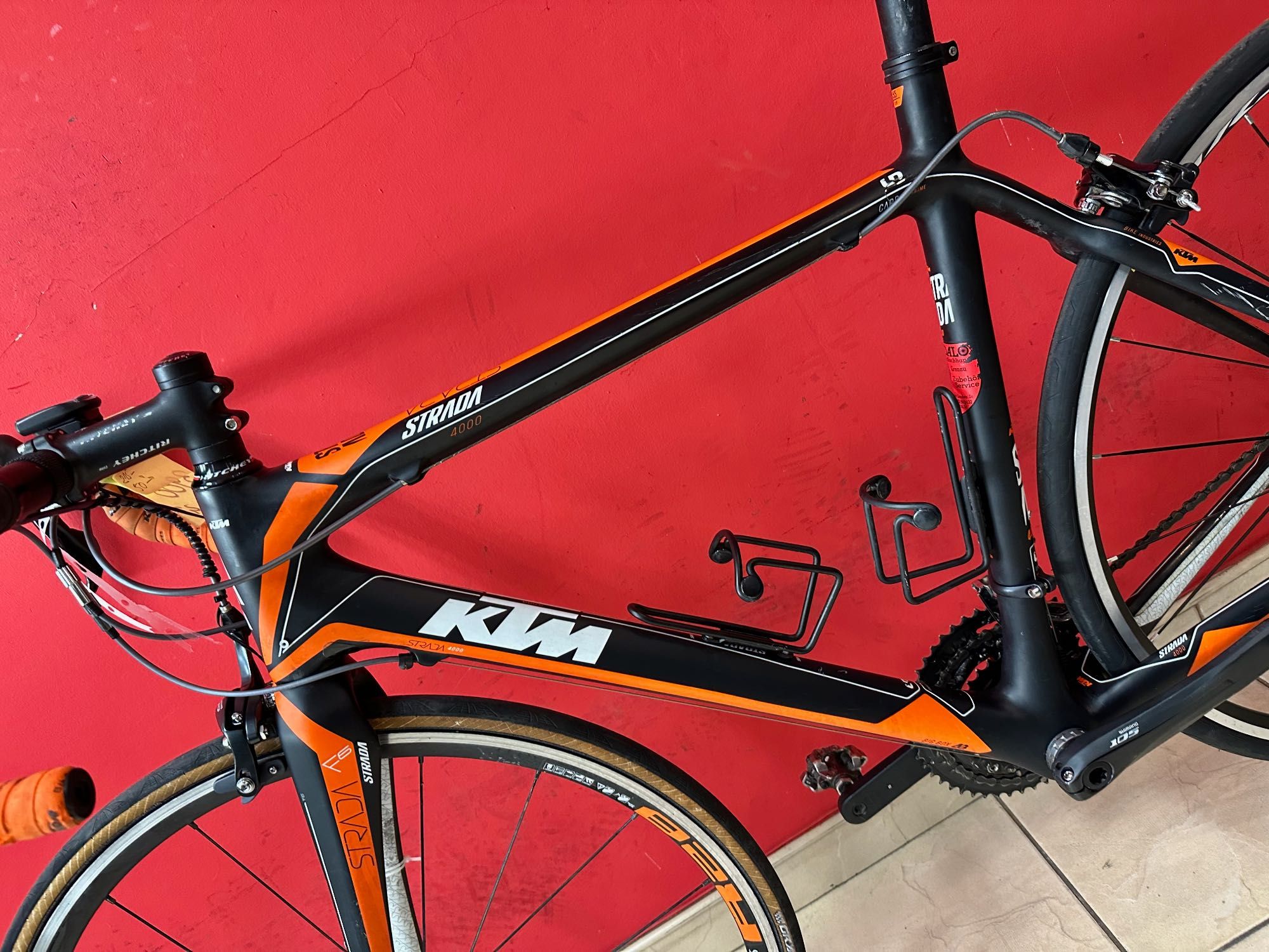 Rower Szosowy Carbon KTM Strada 4000 Shimano 105, Mavic 8kg OKAZJA!