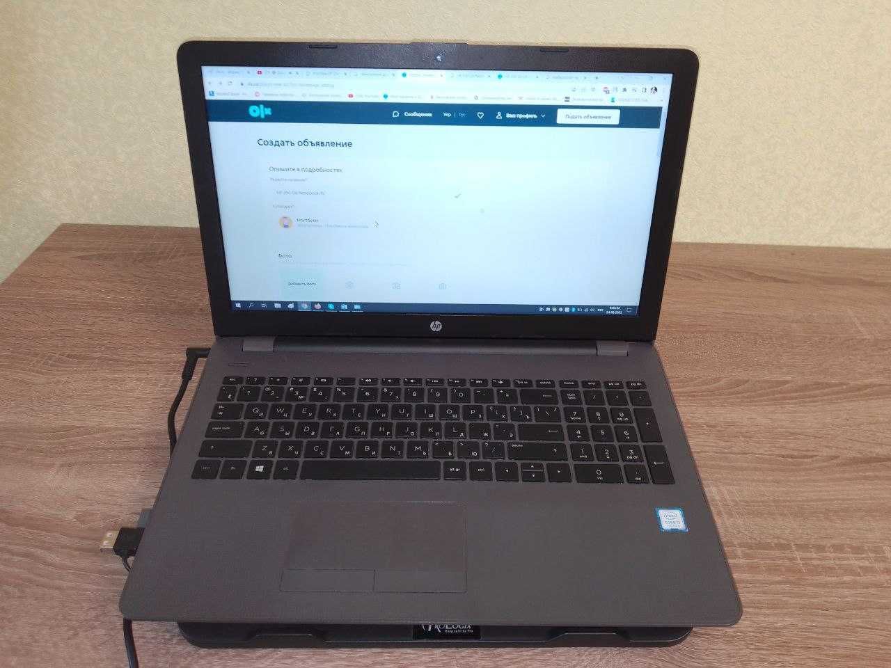 HP 250 G6 / Intel Core i3-7020U (2.3 ГГц) / RAM 8 ГБ / 126 SSD Ноутбук