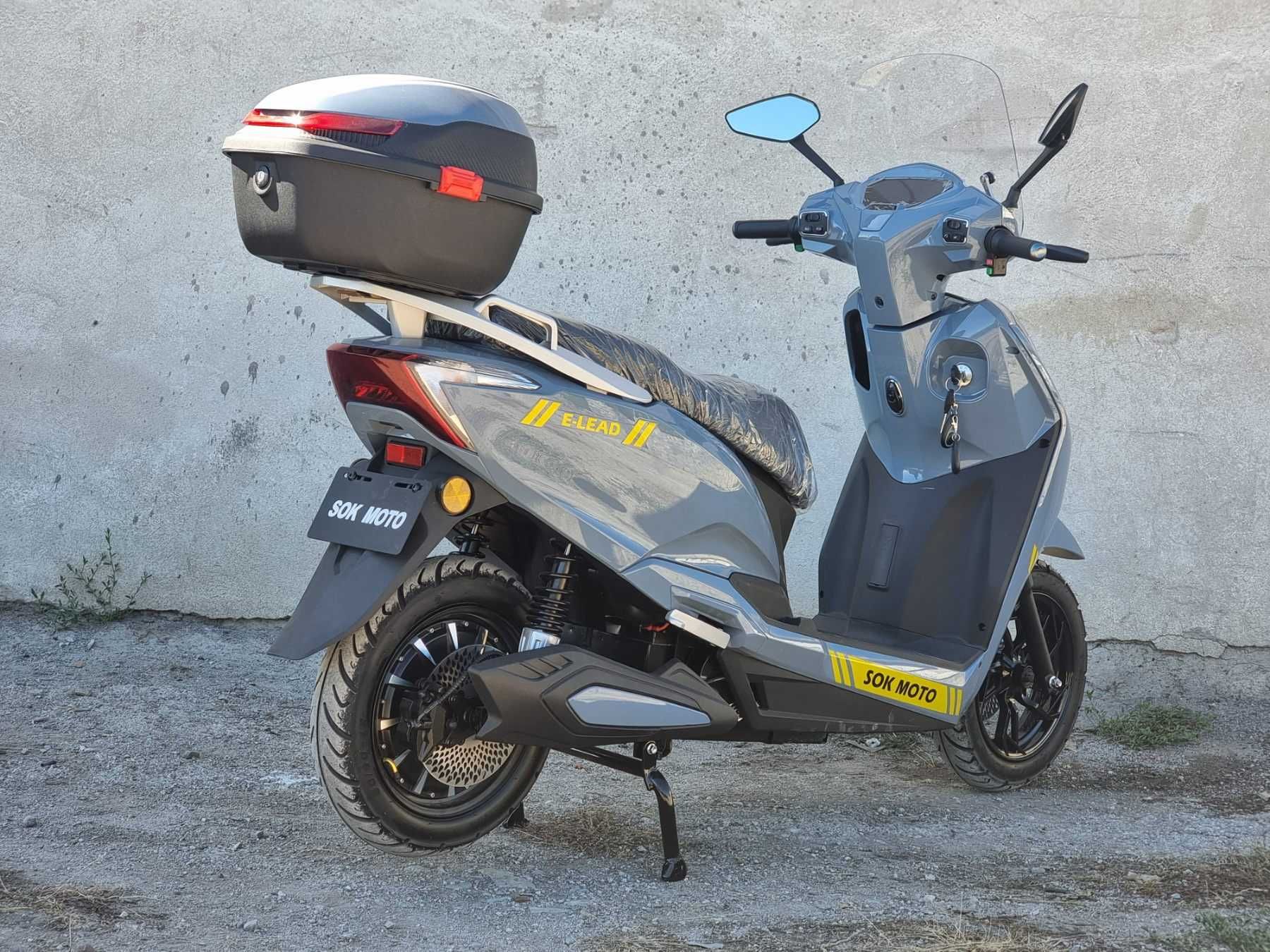 Електроскутер SOKMOTO E-LEAD 2000W 72V32A