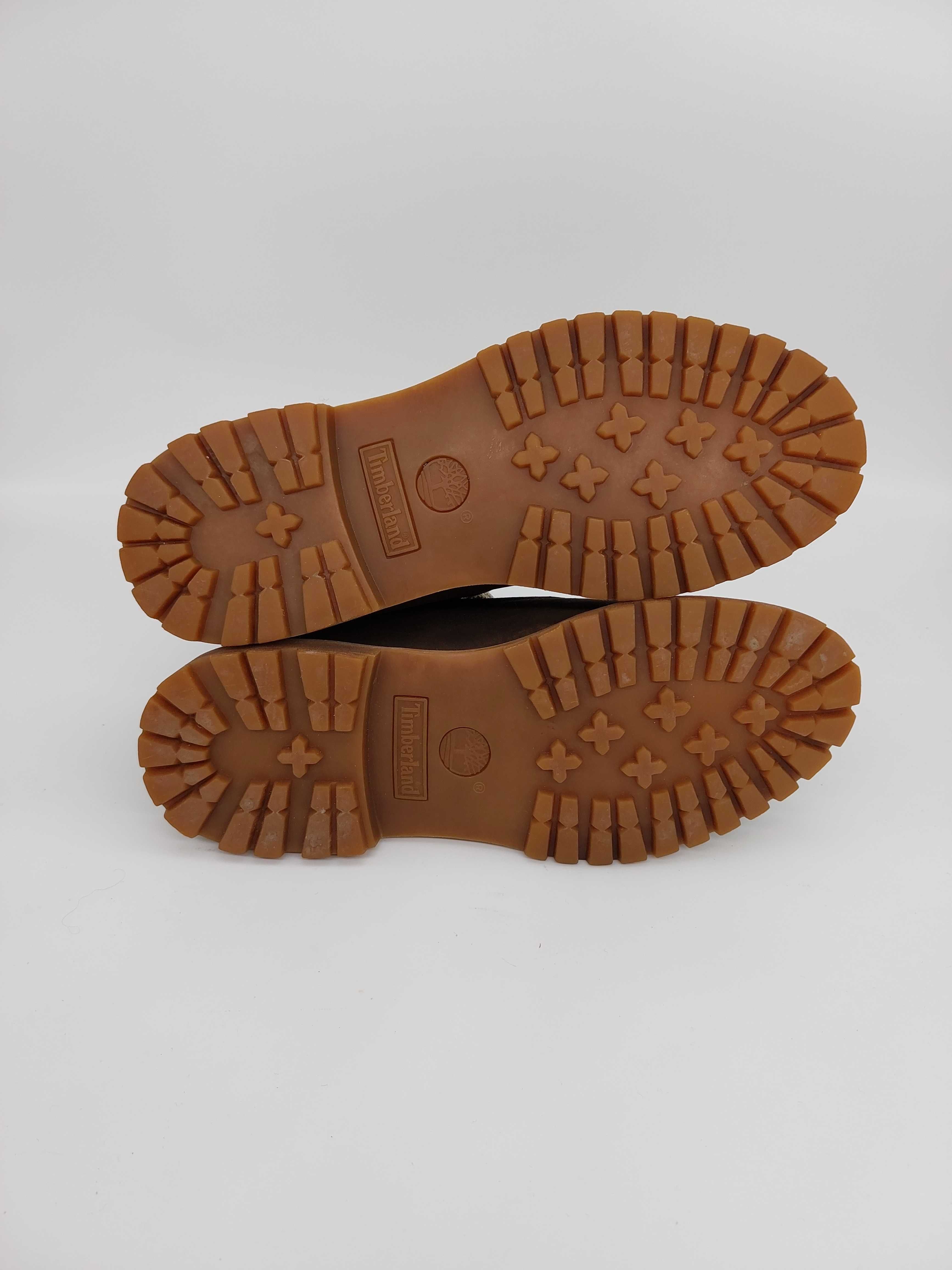 Damskie buty trapery Timberland zamszowe nubukowe brązowe rozmiar 39