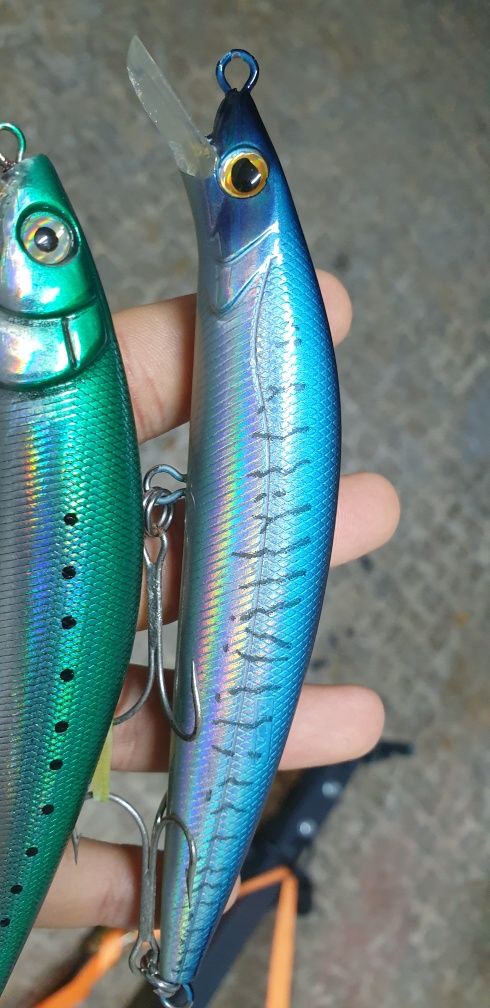 3 jerkbaits Capture Lures